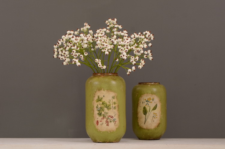 Dongli Flower Industry offers wholesale of artificial flowers for Chinese-style living room, home and dining table decoration. We provide one-piece consignment services for large branches, multi-headed artificial berries, rose fruits, small white fruits and green fruits pic 5