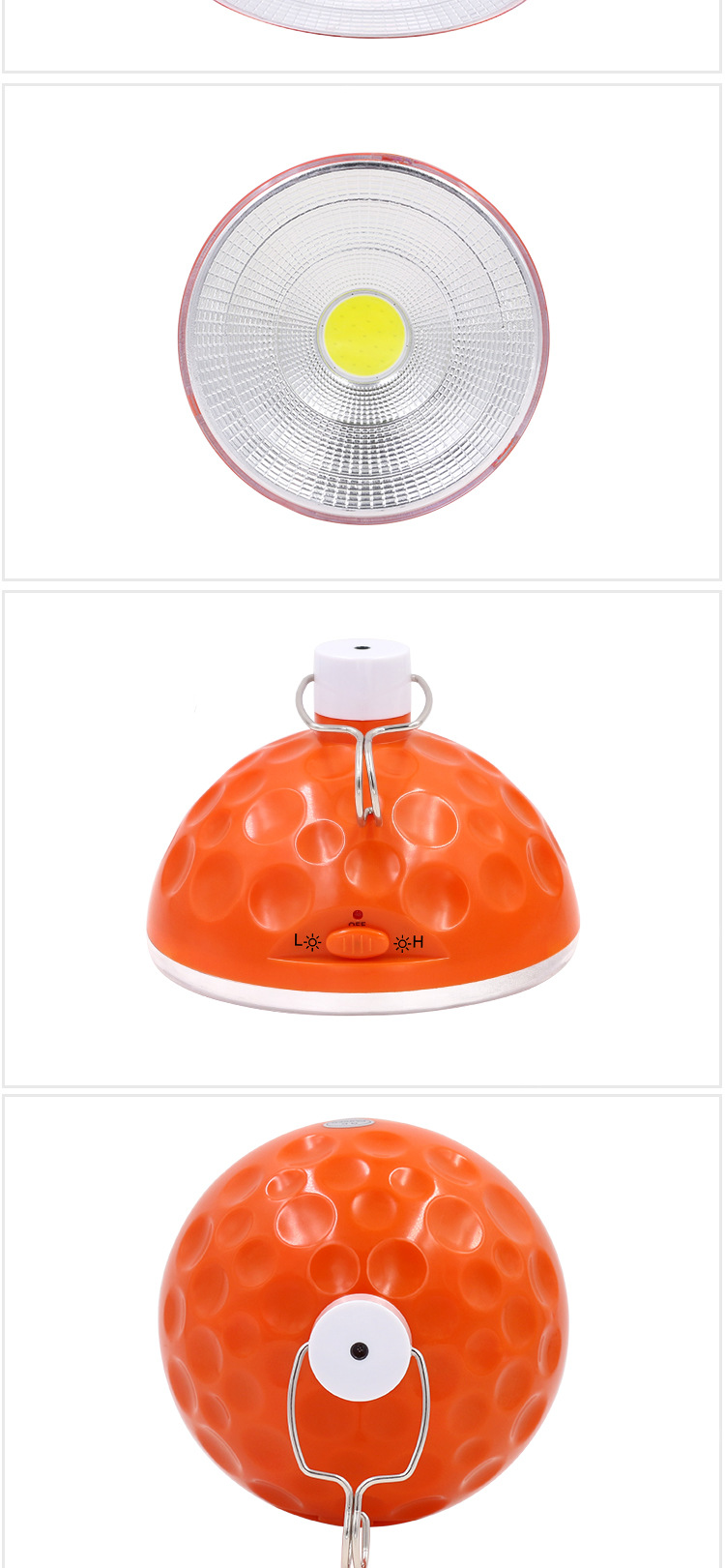 Portable rechargeable solar emergency light bulb EP-025 pic 6