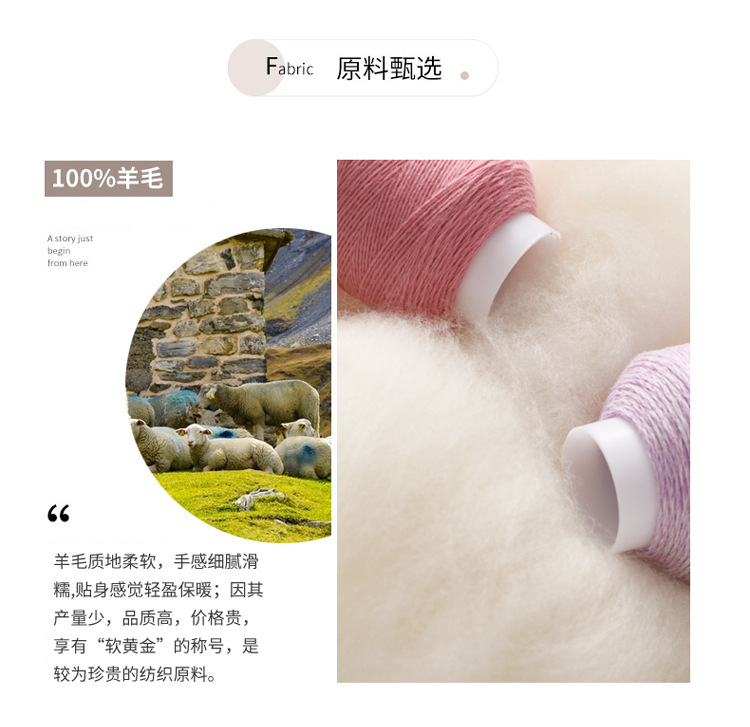 一线成衣女士修身半高领羊毛衫100%短款长袖打底衫纯色秋冬新款保详情5