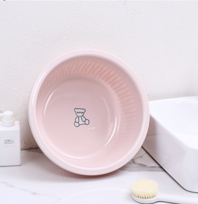 塑料盆家用加厚脸盆婴儿儿童洗脸盆洗脚盆学生宿舍用洗衣盆子详情2