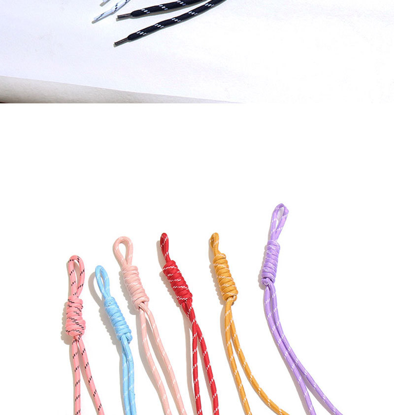 彩色ins潮流绳子涤纶miu系尼龙绳挂件彩色打结细绳编织绳潮包挂绳详情11