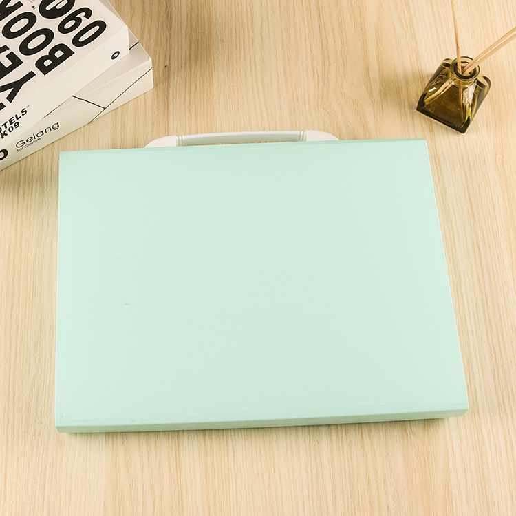 The manufacturer supplies 5-compartment organ bags, A4 student test paper and material storage clips, plastic snap file hand-held storage bags pic 13