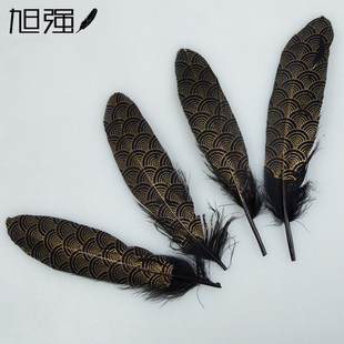 厂家直销 diy硬大飘羽毛 天使翅膀羽毛 耳环项链配饰装饰羽毛详情9