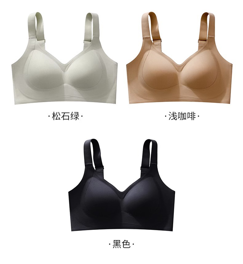 内衣女聚拢防下垂收副乳大胸显小夏季薄款提拉上托无钢圈文胸罩详情22