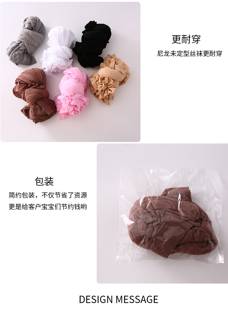 Seductive tear-off socks: Ultra-thin, transparent and tear-off nylon disposable sex stockings, sexy hand-tear-off pantyhose for women pic 17