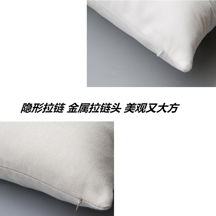 Red elk Christmas series Home cotton and linen pillowcases, car cushions, sofa cushions and cushions pic 6