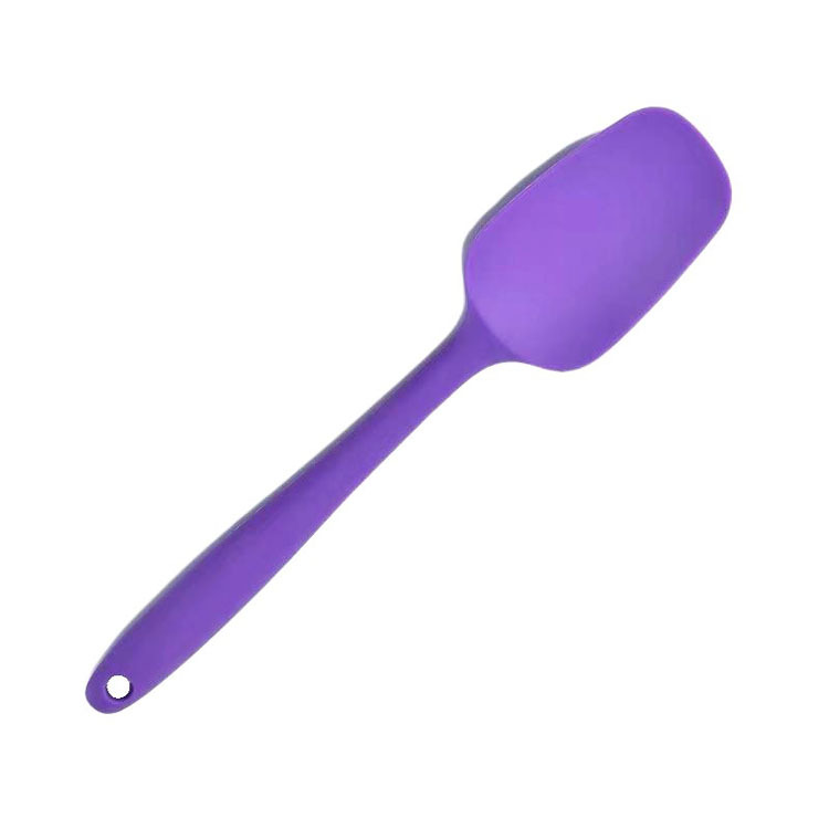 Small one-piece T-shaped silicone spatula, high-temperature resistant spatula, spatula spoon, cream spatula, square head T-shaped spatula, baking tool pic 11
