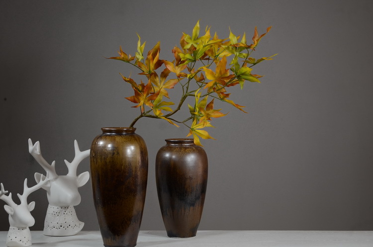 Factory wholesale of artificial flowers, direct sales from the manufacturer, wholesale of artificial green plants, home decoration flowers, red artificial leaves, artificial maple leaves pic 17