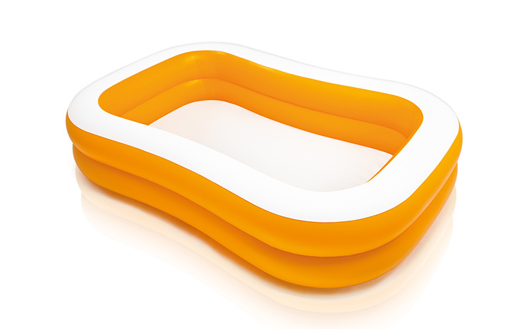 intex 57181 Luxury rectangular Pool Family Parent-child inflatable outdoor Garden lawn swimming pool pic 5
