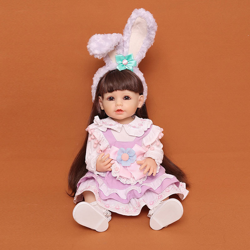 仿真娃娃婴儿重生娃娃女孩玩具公主礼物比换装儿童过家家玩偶芭洋详情3