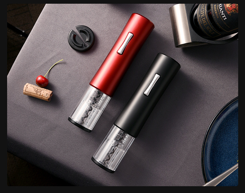 Classic stainless steel automatic electric wine opener, cross-border wine set in stock pic 8