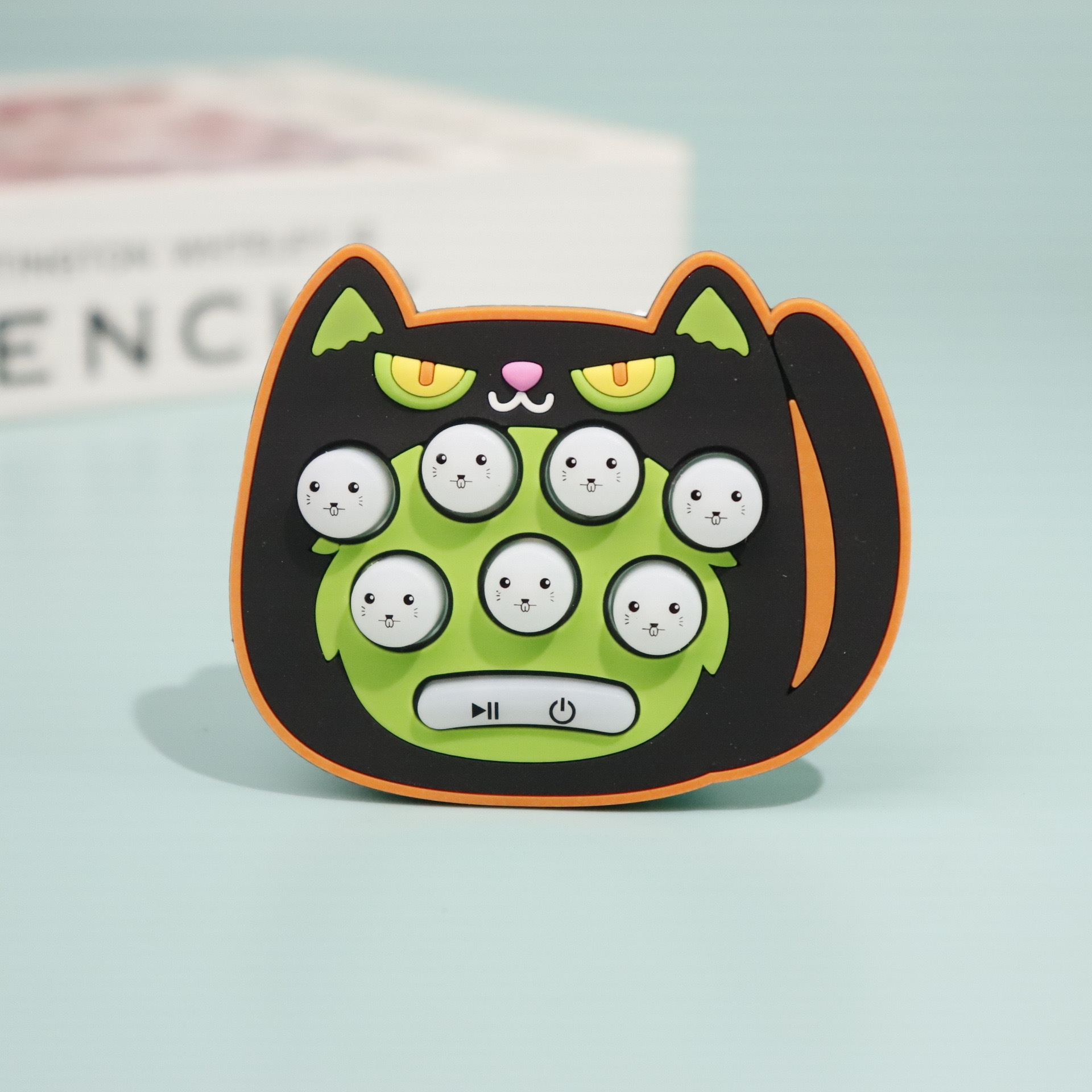 圣诞打地鼠万圣节掌上游戏机儿童速推机解压益智玩具钥匙扣挂件槐兴4455详情26