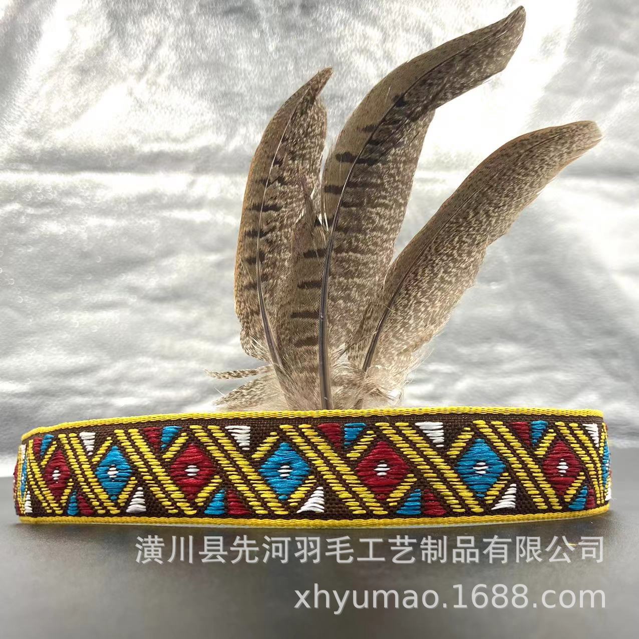 厂家直销鸡尾印第安头带非洲异国风情头饰舞台表演节日聚会服装详情13