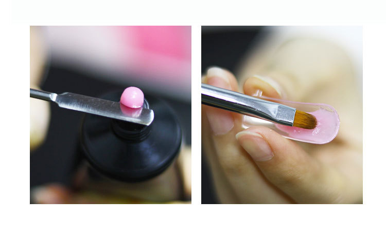 Dual-purpose nail art phototherapy pen, steel push gel, stirring rod, multi-functional nail art pen, crystal gel pen, color mixing rod, embossing shanilak pic 6