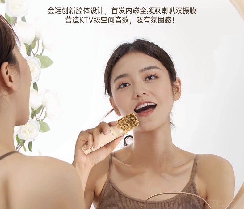 C10 Bluetooth speaker, home wireless karaoke microphone, audio all-in-one machine, high-quality subwoofer for home ktv pic 11