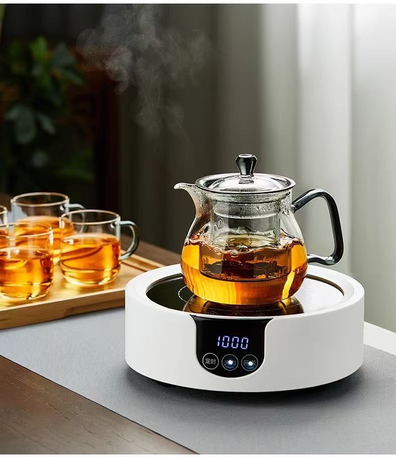 高硼硅玻璃绿茶壶家用泡茶壶日式花茶泡茶茶具耐高温加厚雨润壶详情15