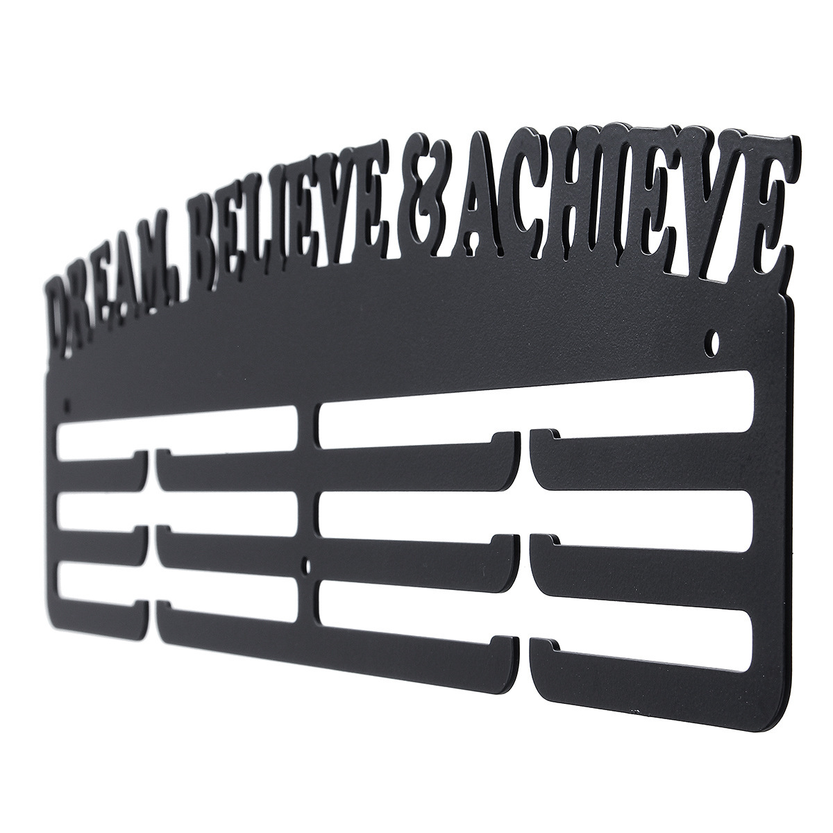 跨境美式奖牌架铁艺奖牌展示架奖章收纳架DREAM BELIEVE ACHIEVE详情7