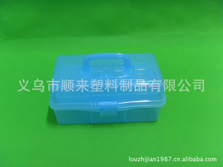 供应 多层透明整理箱 13寸塑料工具箱 多功能G560详情3