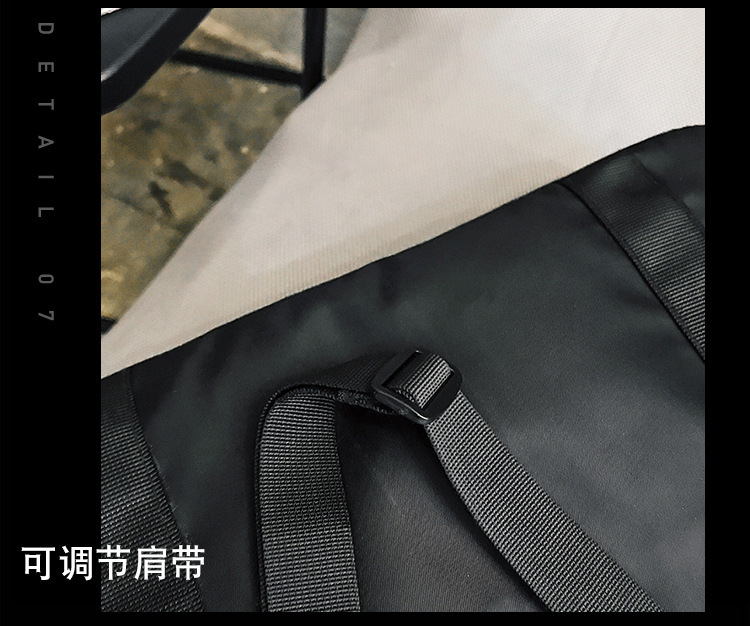 手提短途旅行包女潮牌时尚休闲斜挎包干湿分离运动大容量健身包男详情34