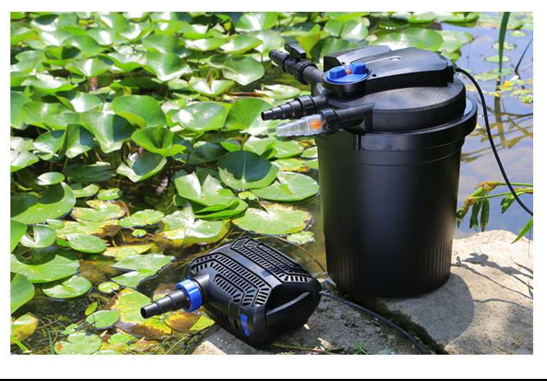 Sensun fish tank CPF series filter bucket external filtration system for fish ponds, filter bucket water tanks for external fish farming pic 13