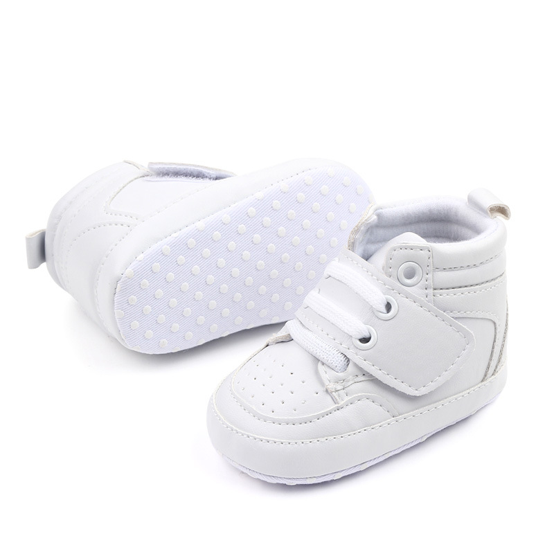 Wholesale of high-top casual sports soft-soled shoes for baby boys aged 0-12 months, baby shoes and walking shoes 2755 pic 9