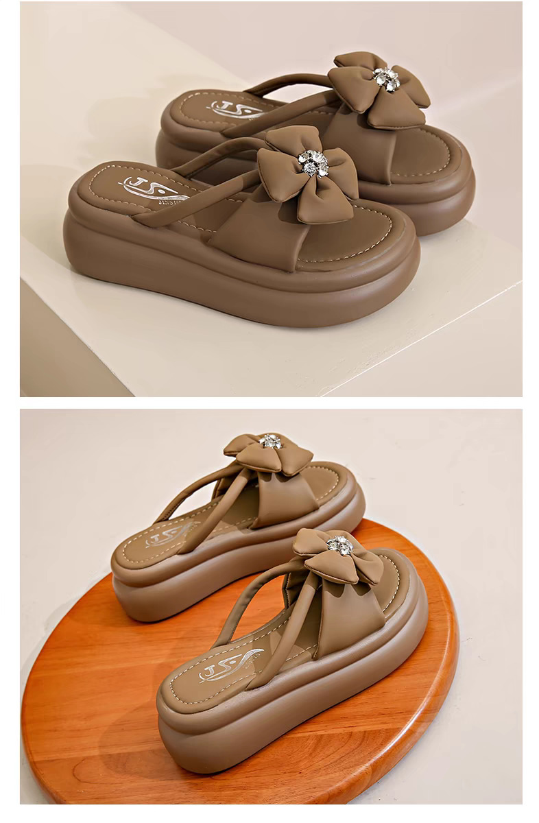 小香风厚底凉拖鞋女夏季外穿2024新款松糕气质增高仙女海边沙滩鞋详情26