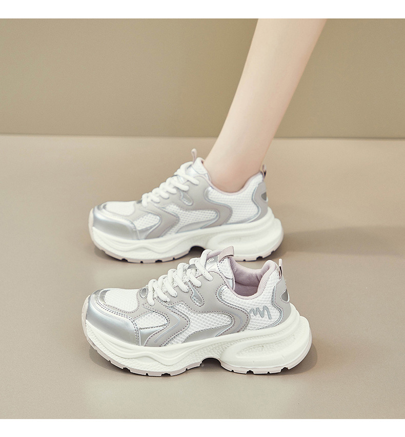 ins韩版新款老爹鞋女2024秋季学生跑步运动厚底增高休闲街拍Y5503详情19