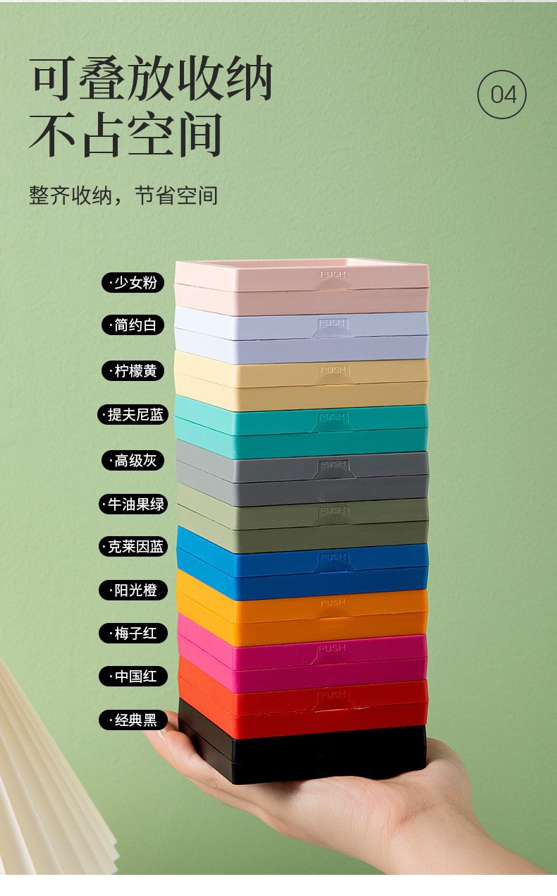 Anti-oxidation transparent PE film display box, suspended packaging box, gift bag, jewelry, ring and accessory box in stock pic 6