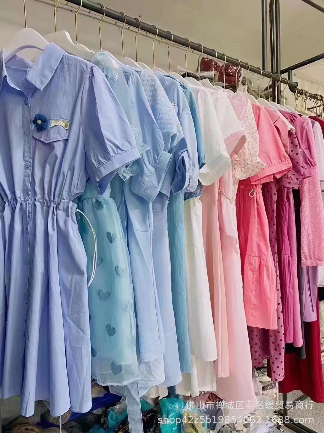 Early spring petite elegant dress for women 2023 summer waist-cinching and slimming lady chiffon floral mid-length dress pic 25