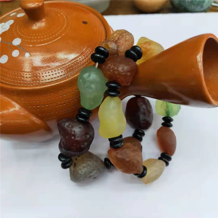 Guangshun Jewelry Wholesale of natural stone Agate Bracelets, DIY irregular agate natural stone bracelet Factory direct Sales pic 10