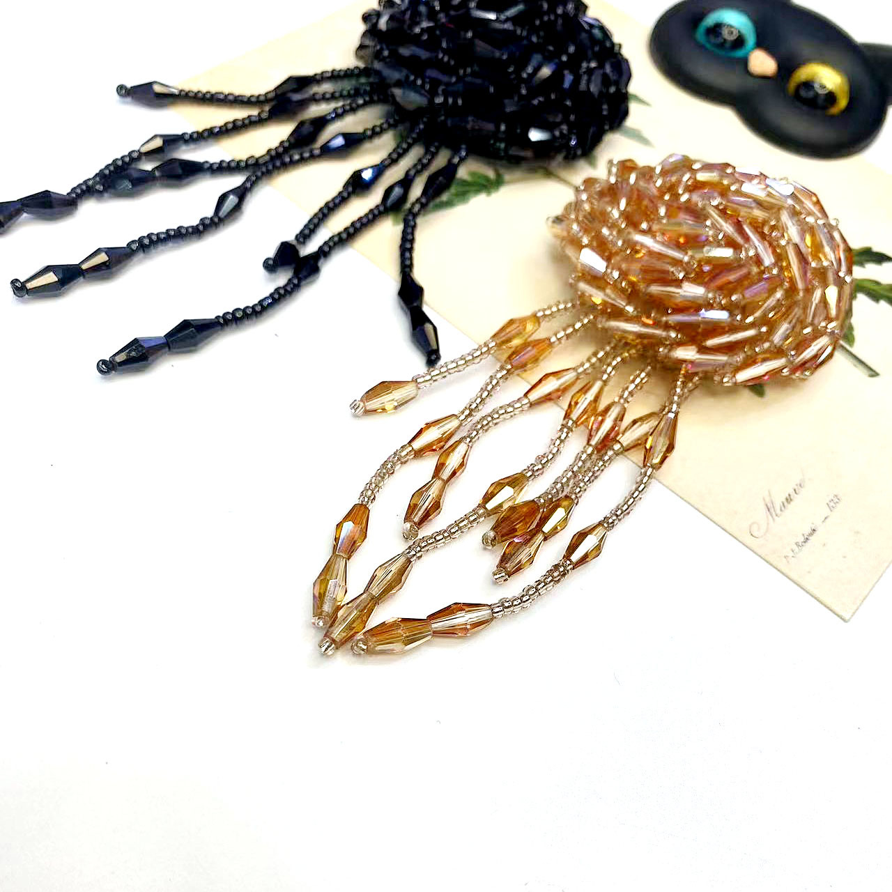 Hecho a mano cristal borlas accesorios accesorios para el cabello accesorios para el cabello zapatos sombreros accesorios de ropa accesorios fábrica straight lot pic 9
