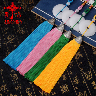 厂家直销金属流苏穗涤纶特细丝中国结流苏汉服古装服饰香包吊须详情34