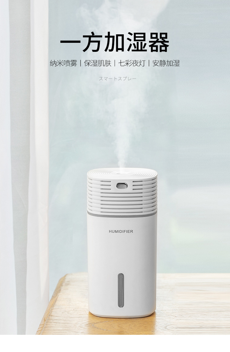 Creative new products: Yifang Humidifier, USB Mini Car Humidifier, Color Ambient Night Light, Desktop Humidifier pic 3