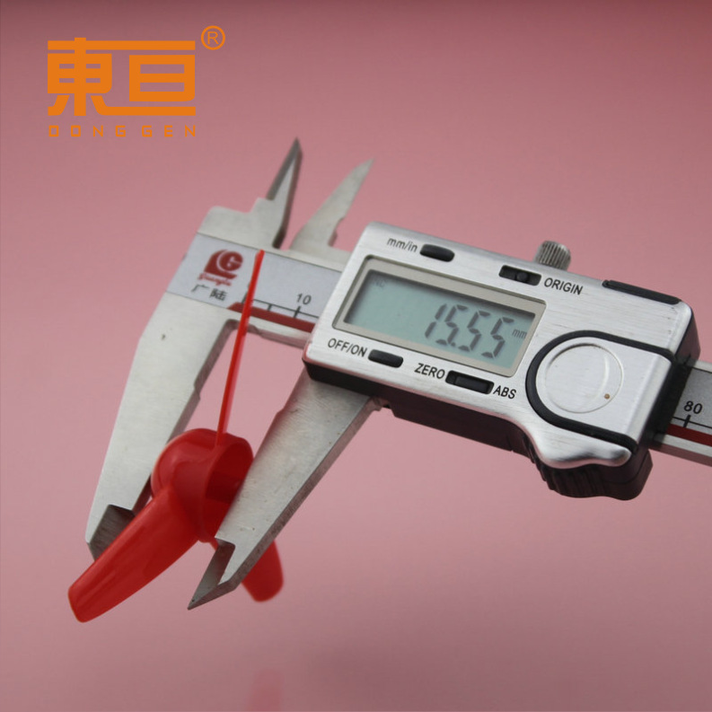 Φ803Y1A red three-blade propeller fan blade toy accessory small production part 1mm hole pic 2