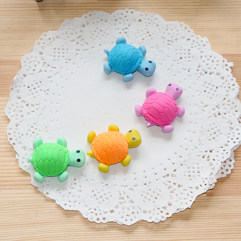 Creative cartoon big turtle student eraser, eraser student stationery wholesale manufacturer, eraser wholesale manufacturer custom-made pic 8