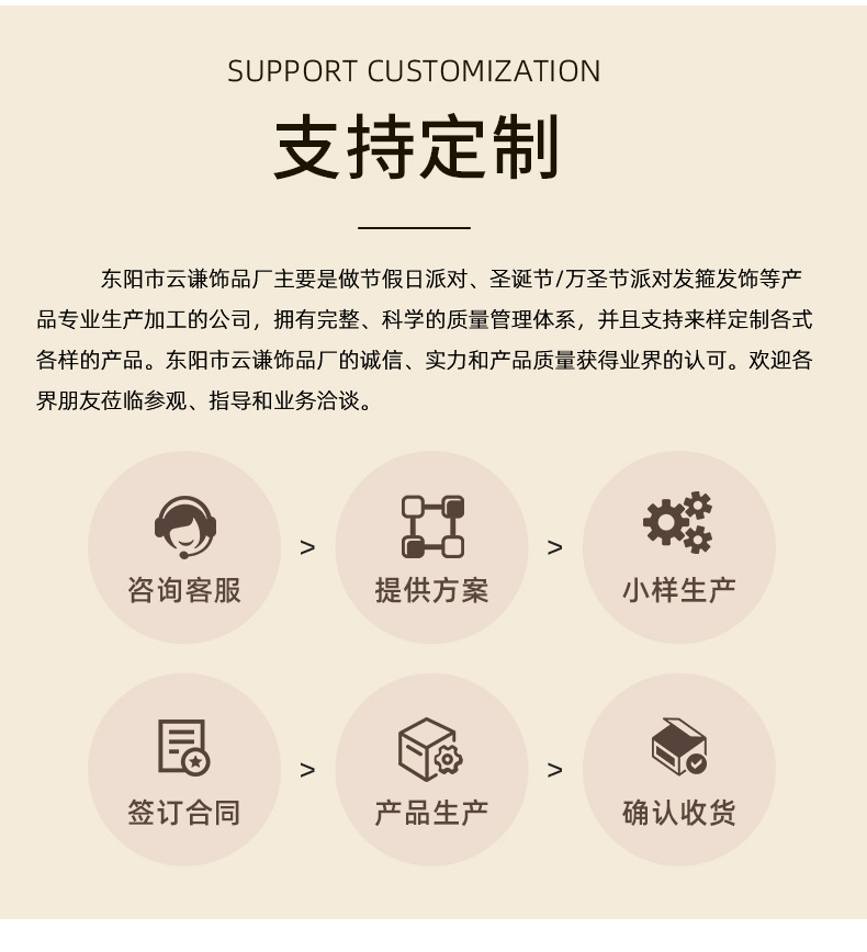 跨境创意发光彩膜头箍万圣节儿童发箍圣诞派对氛围装扮道具头饰品详情21