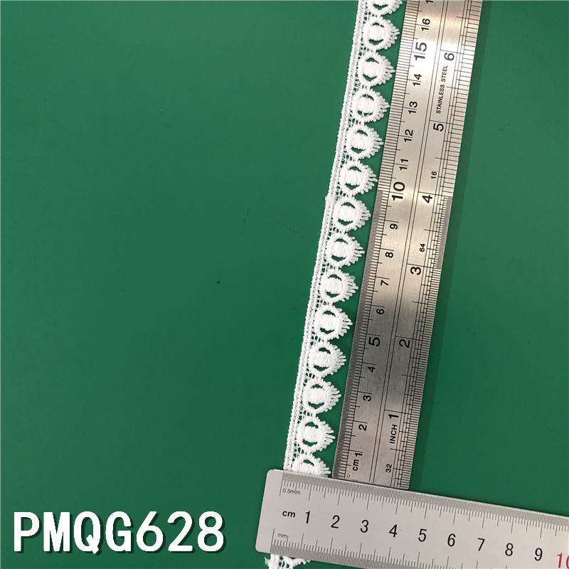 New Lolita embroidery water-soluble lace, milk silk single-sided small flower wave lace, lace with barcode pic 49