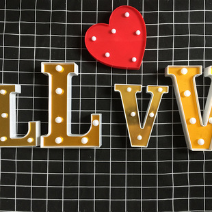 LED挂饰Love霓虹灯带闪电云朵星球彩虹嘴唇造型灯装饰小夜灯双用详情7