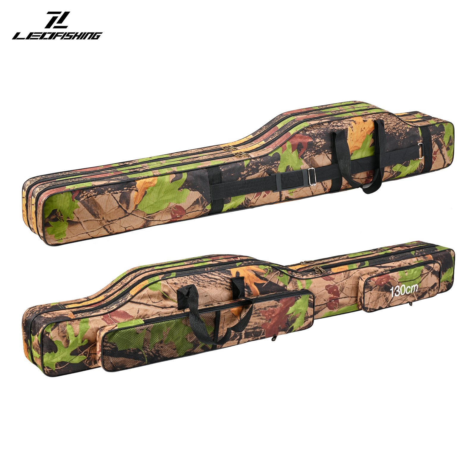 LEO/ Leou 28259 [Camouflage Fishing Rod Bag] Foldable Cross-border European Fishing Gear Bag pic 15