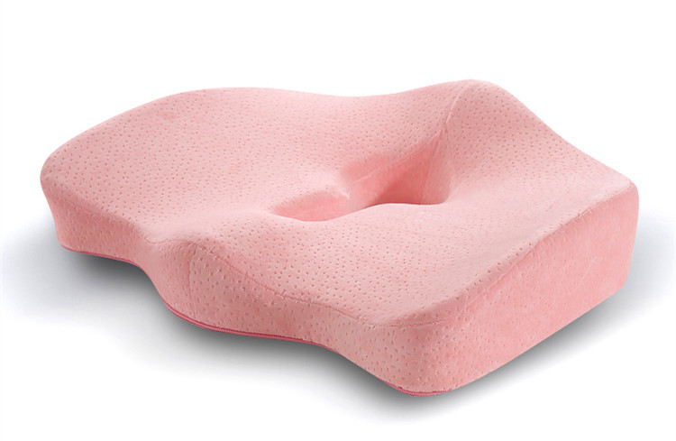 Office seat cushion, slow rebound, memory foam, winter hollow, breathable, beautiful buttocks, computer seat cushion, thickened chair cushion pic 2