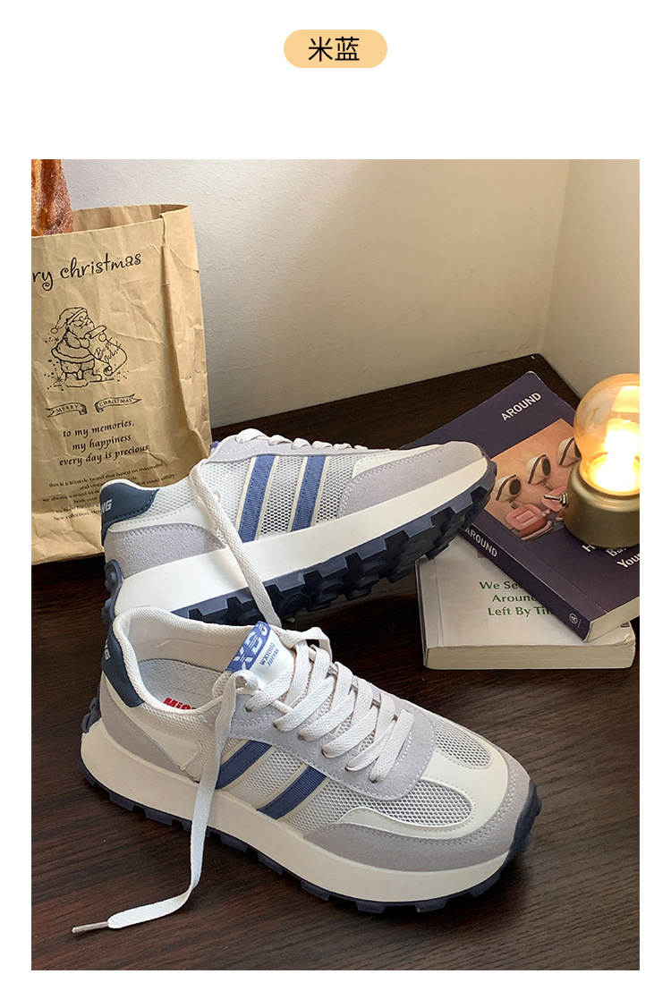   热卖2023春季新款厚底网面透气运动阿甘鞋MIS-887详情7