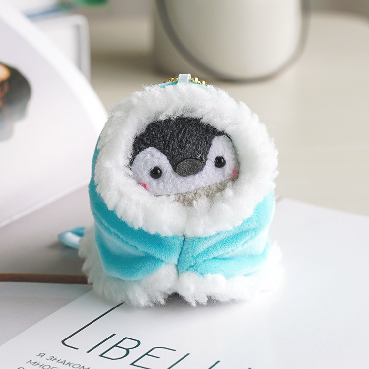 Japanese-style positive energy koi and penguin plush dolls, small pendants, bags, pendants, dolls, keychains, toy dolls pic 37