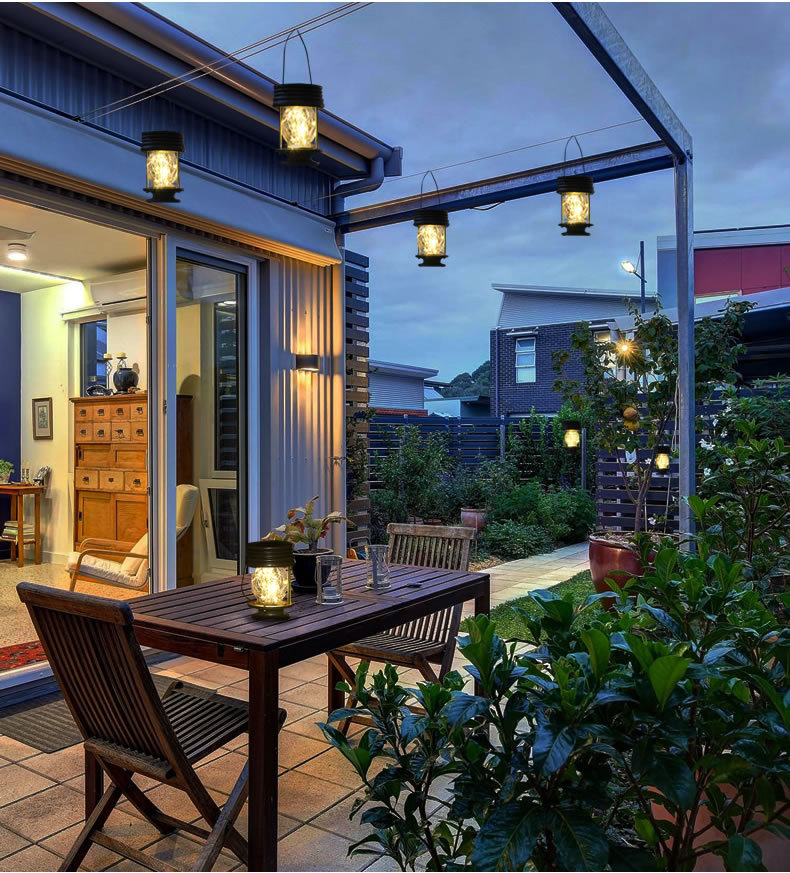 曦骉复古阳台太阳能灯庭院灯家用栏杆灯户外路灯围栏楼梯灯防雨详情17