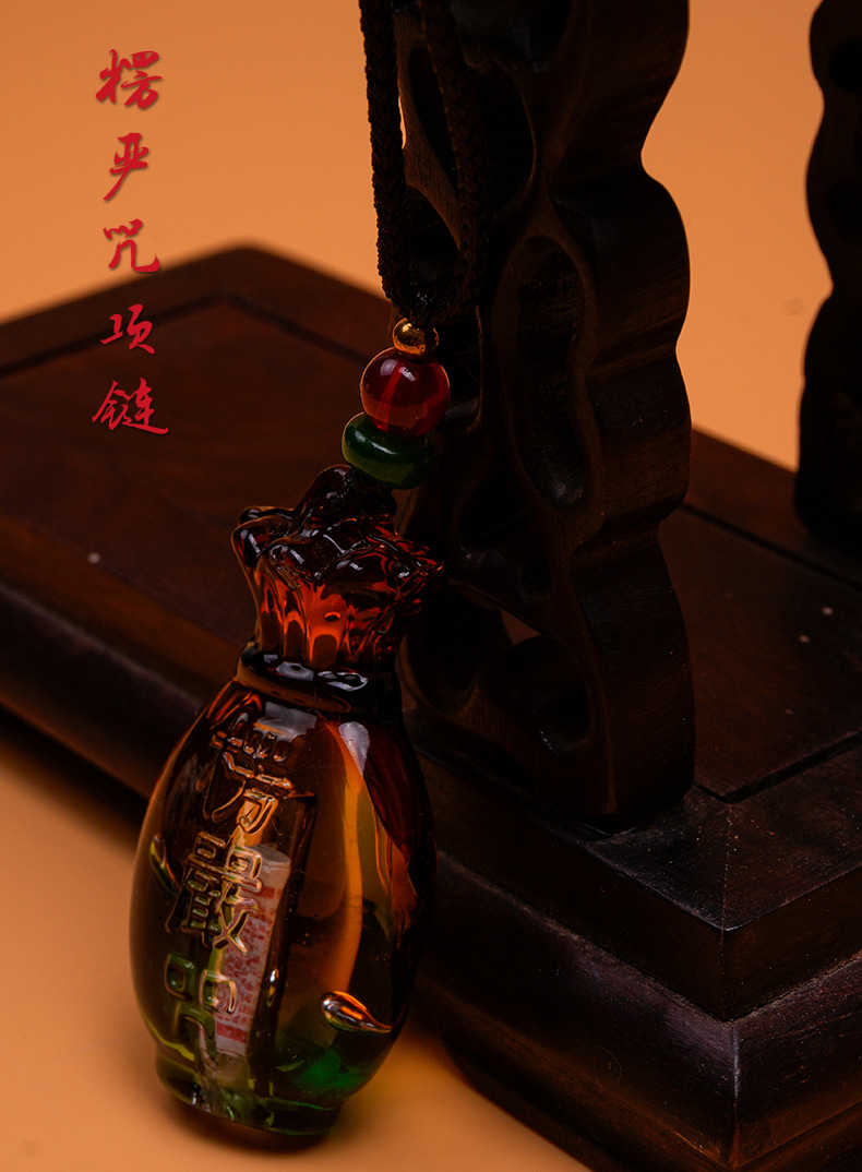 楞严咒平安咒项链义乌小商品穿搭景区寺庙景区同款货源厂家批发详情4