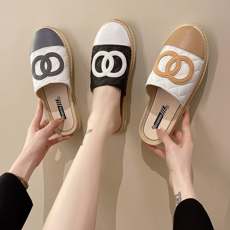 时尚休闲半包拖鞋护士鞋学生鞋防水防滑懒人鞋凉拖渔夫鞋跨境批发详情4