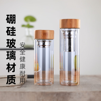 玻璃杯加厚玻璃茶杯耐热透明商务办公室男士蛋形泡茶水杯带盖批发详情9