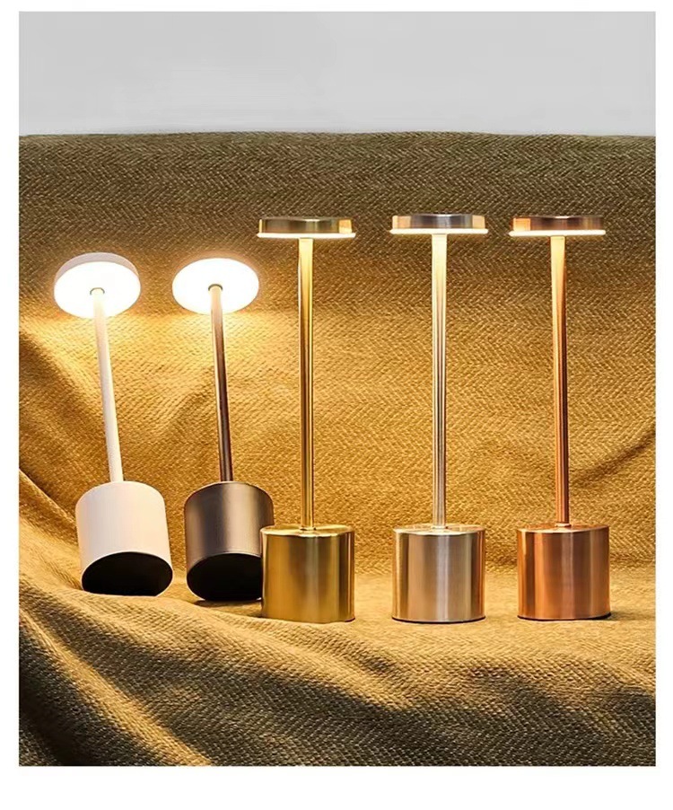 爆款工字台灯触摸充电氛围灯桌面灯创意酒吧复古装饰台灯工厂直销详情3