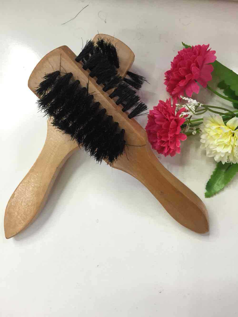 High-quality household three-sided shoe brush, natural wooden long-handled shoe brush, shoe care brush, wholesale at Xu Shengyou Department Store pic 39