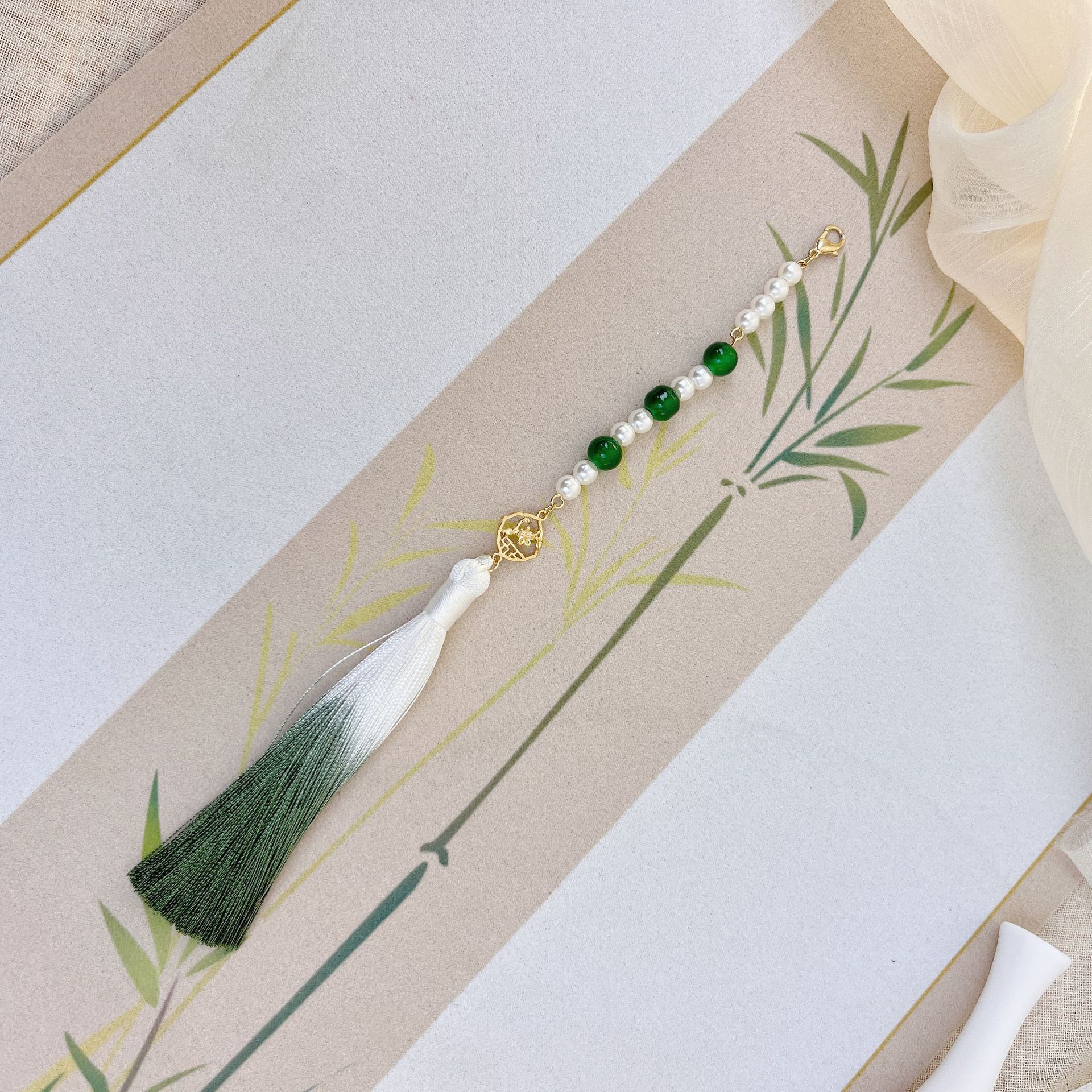 儿童马面裙璎珞一套项链晚明风璎珞项链古风明制汉服配饰软璎珞详情5