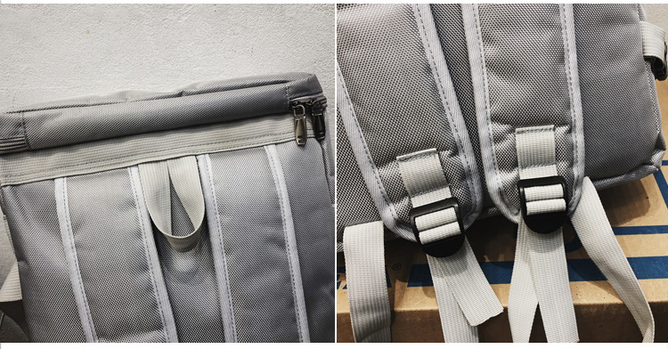 2024春季潮流韩版学生书包多功能时尚健身包户外旅行单肩手提背包详情22